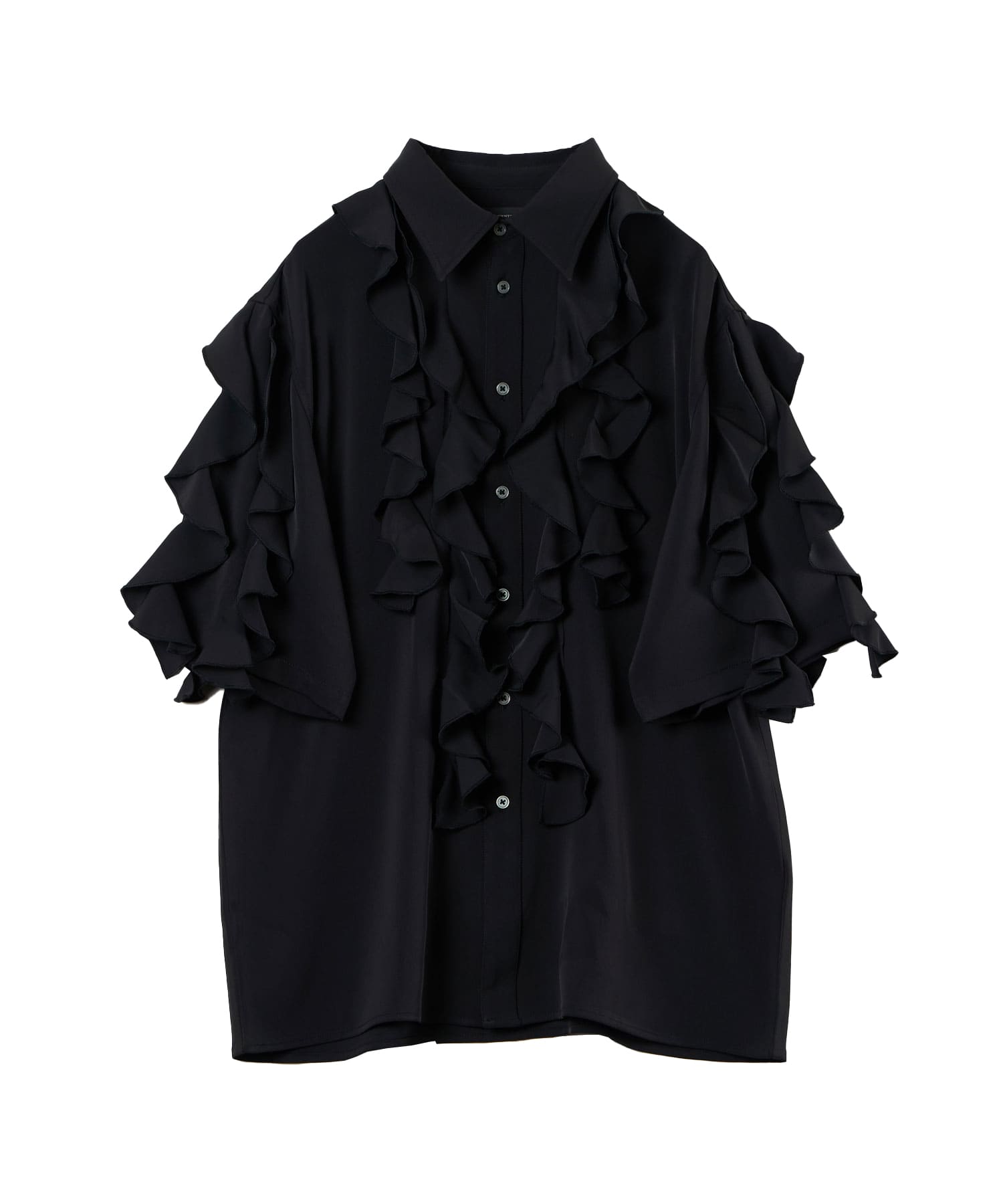 【PREORDER：5/23~】ruffle H/S shirt