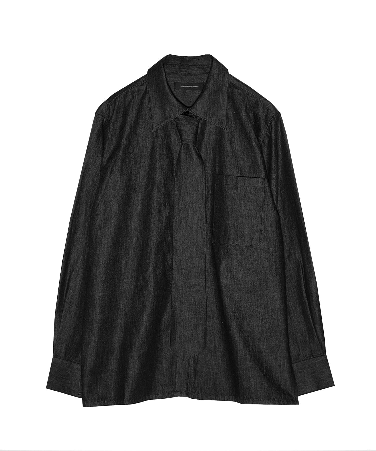 denim tie shirt【Only 5 pieces】