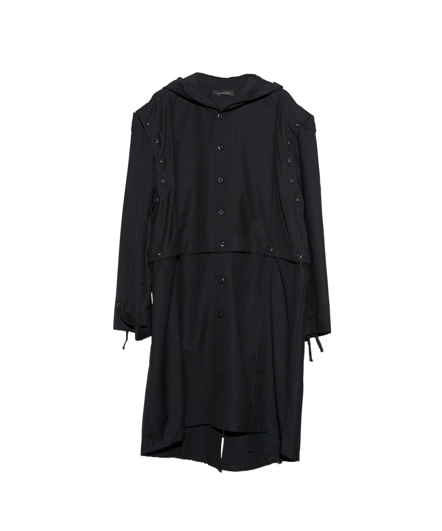 button design string parka