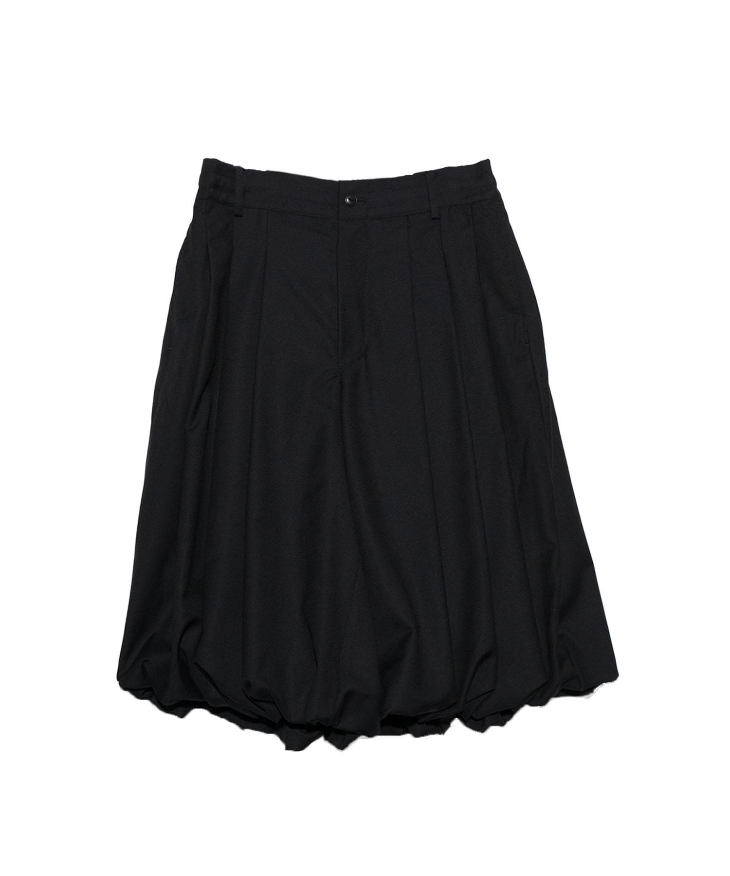 tuck balloon shorts