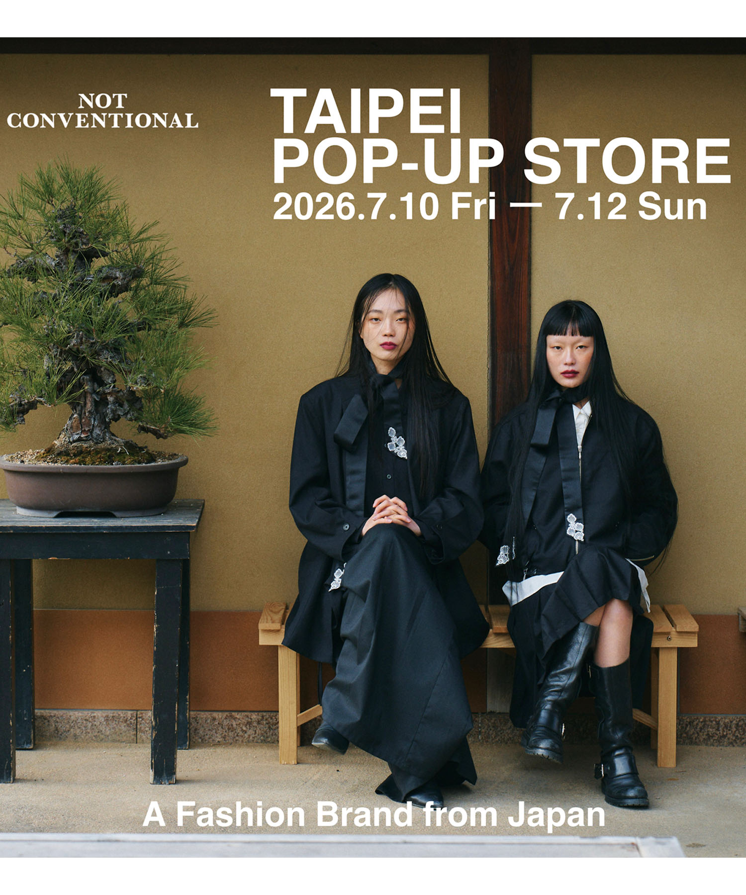 TAIPEI POPUP Jul.11（2:00PM-4:00PM）