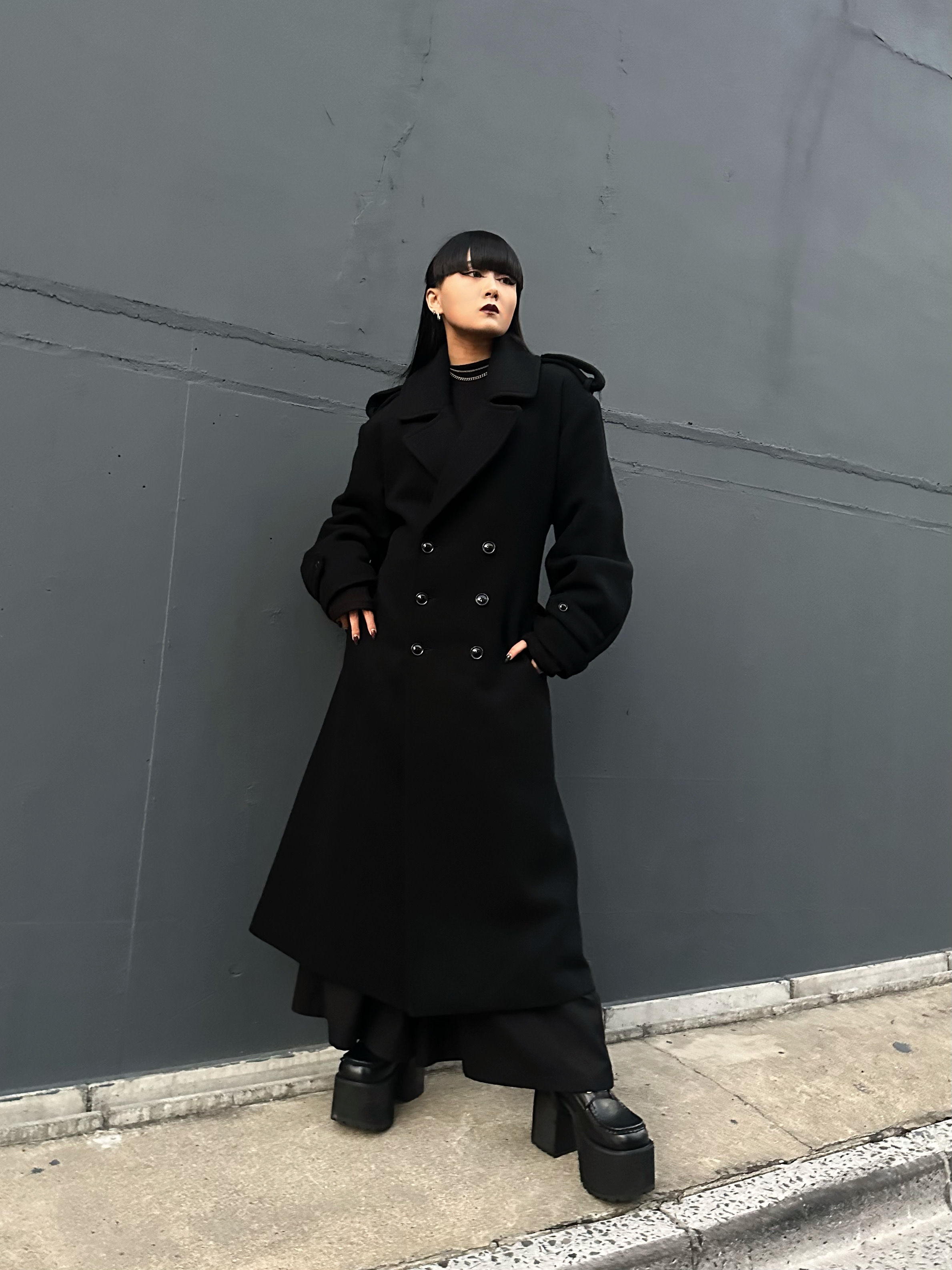 wool trench coat