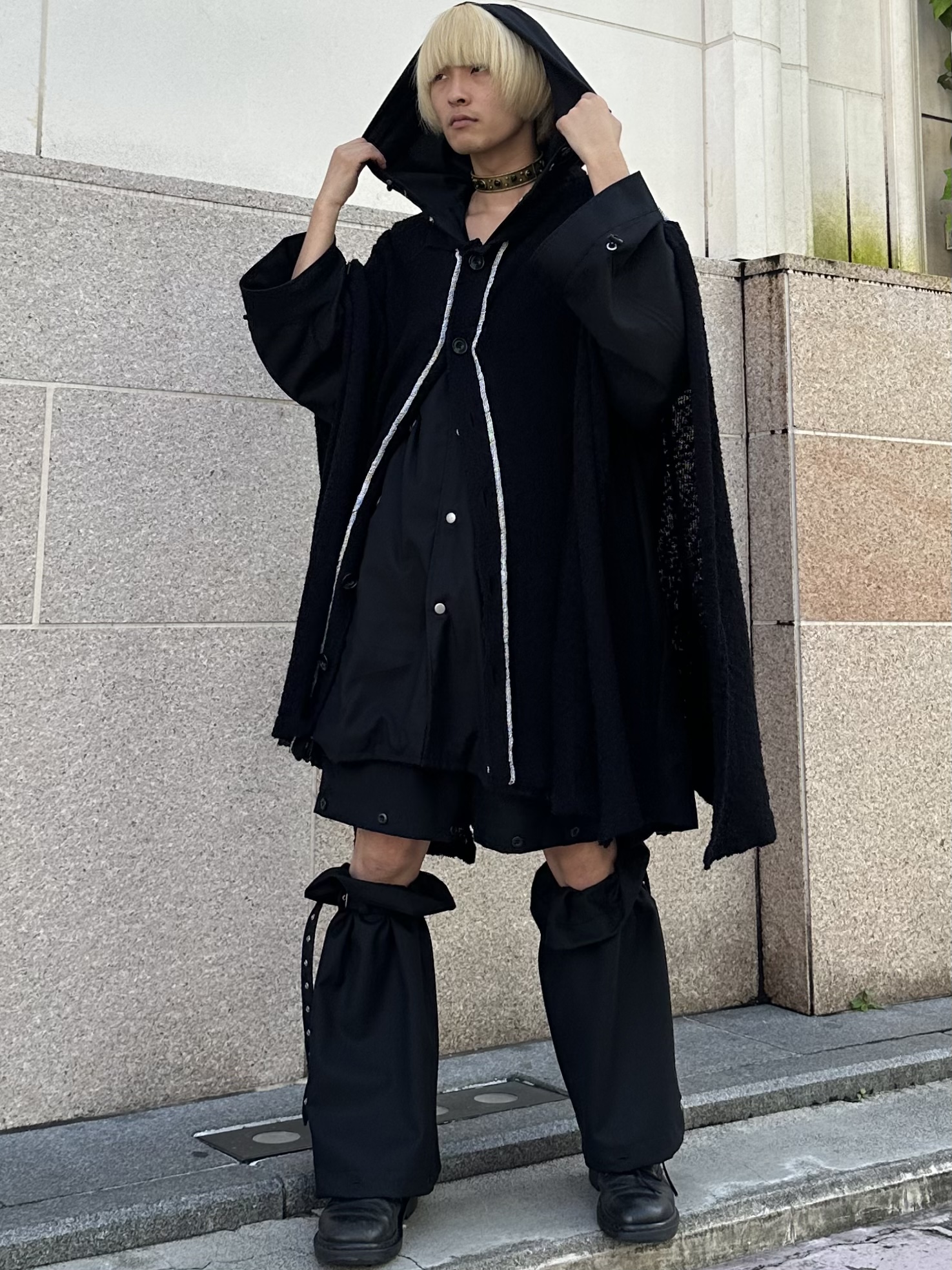 黒ずきんちゃんコーデ