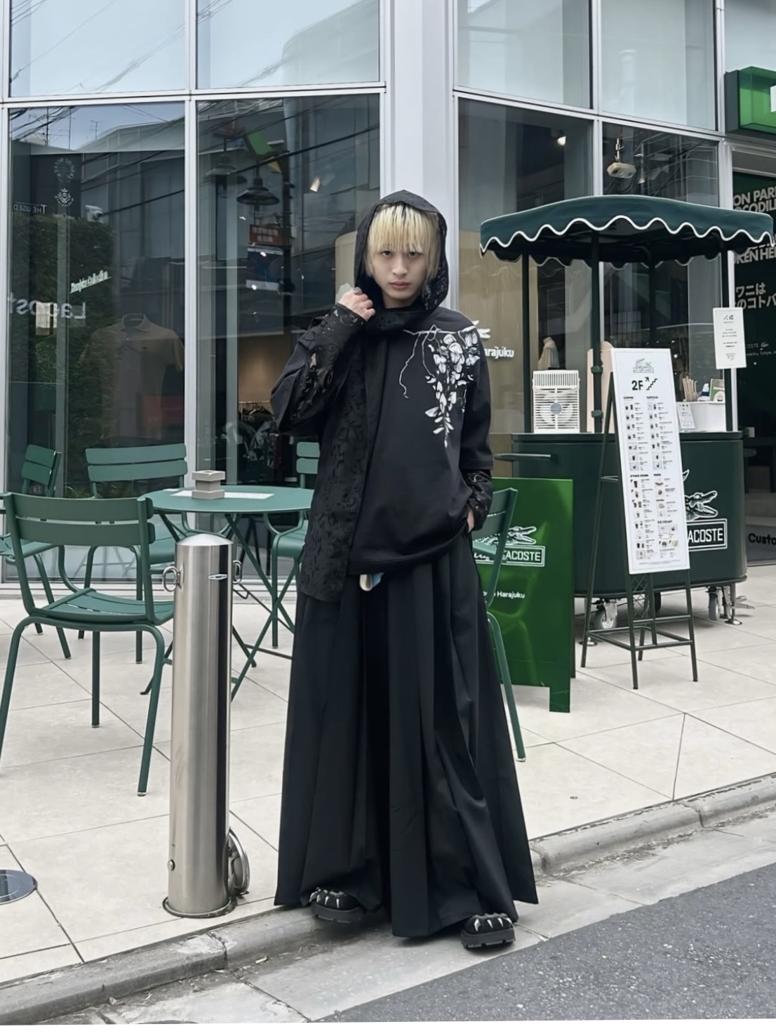 夏のTシャツスタイル