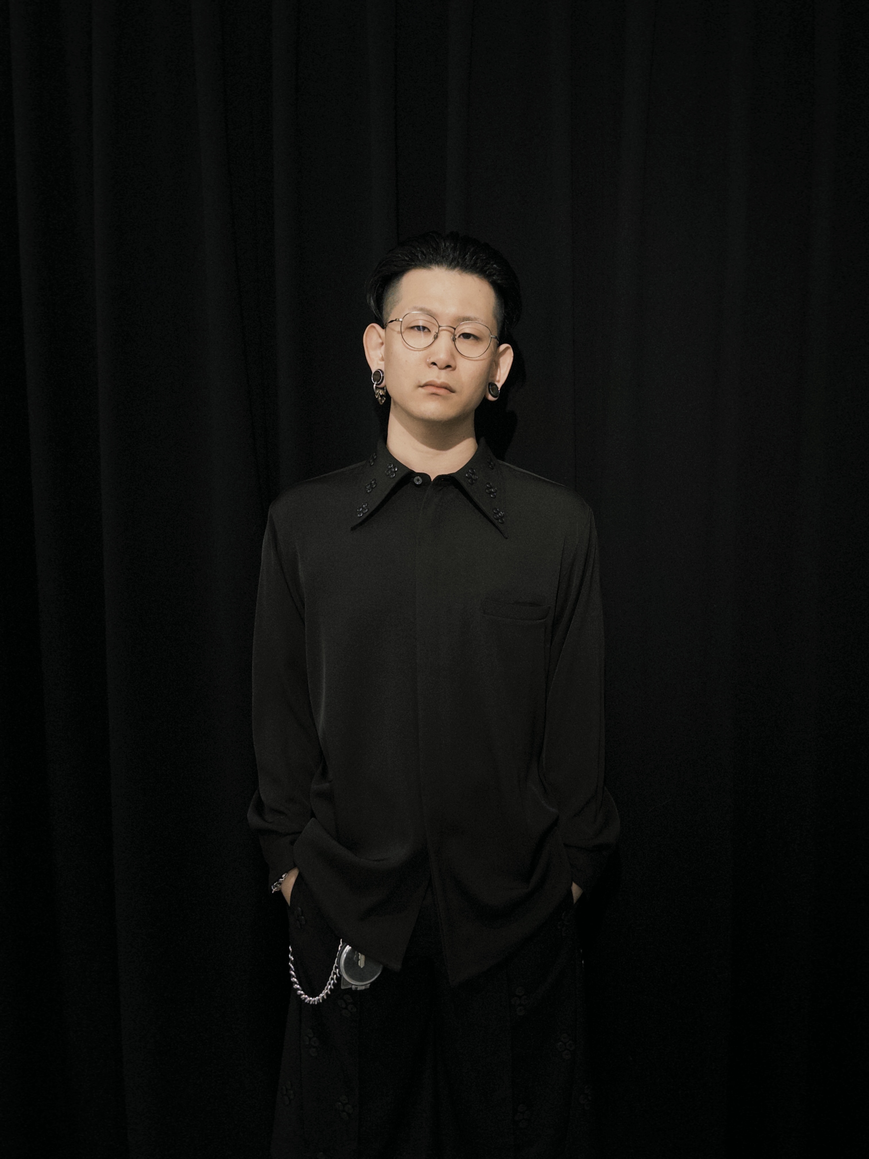 Prionailurus button shirt