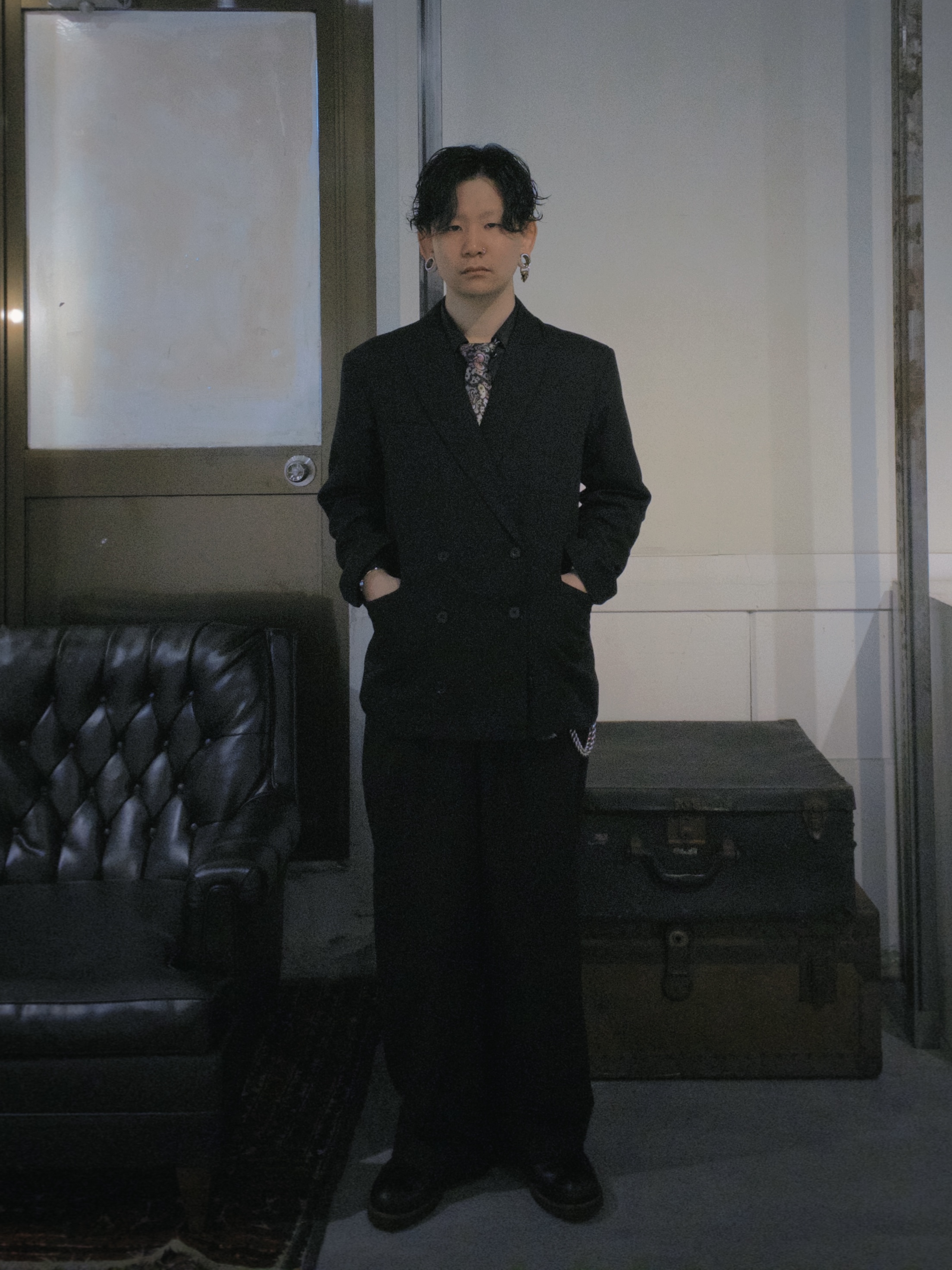 button line double jacket