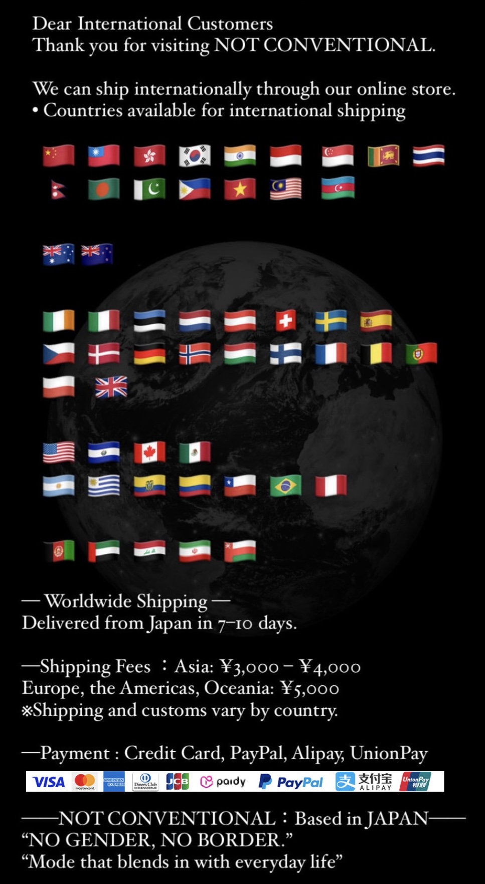 Shopping Guideline